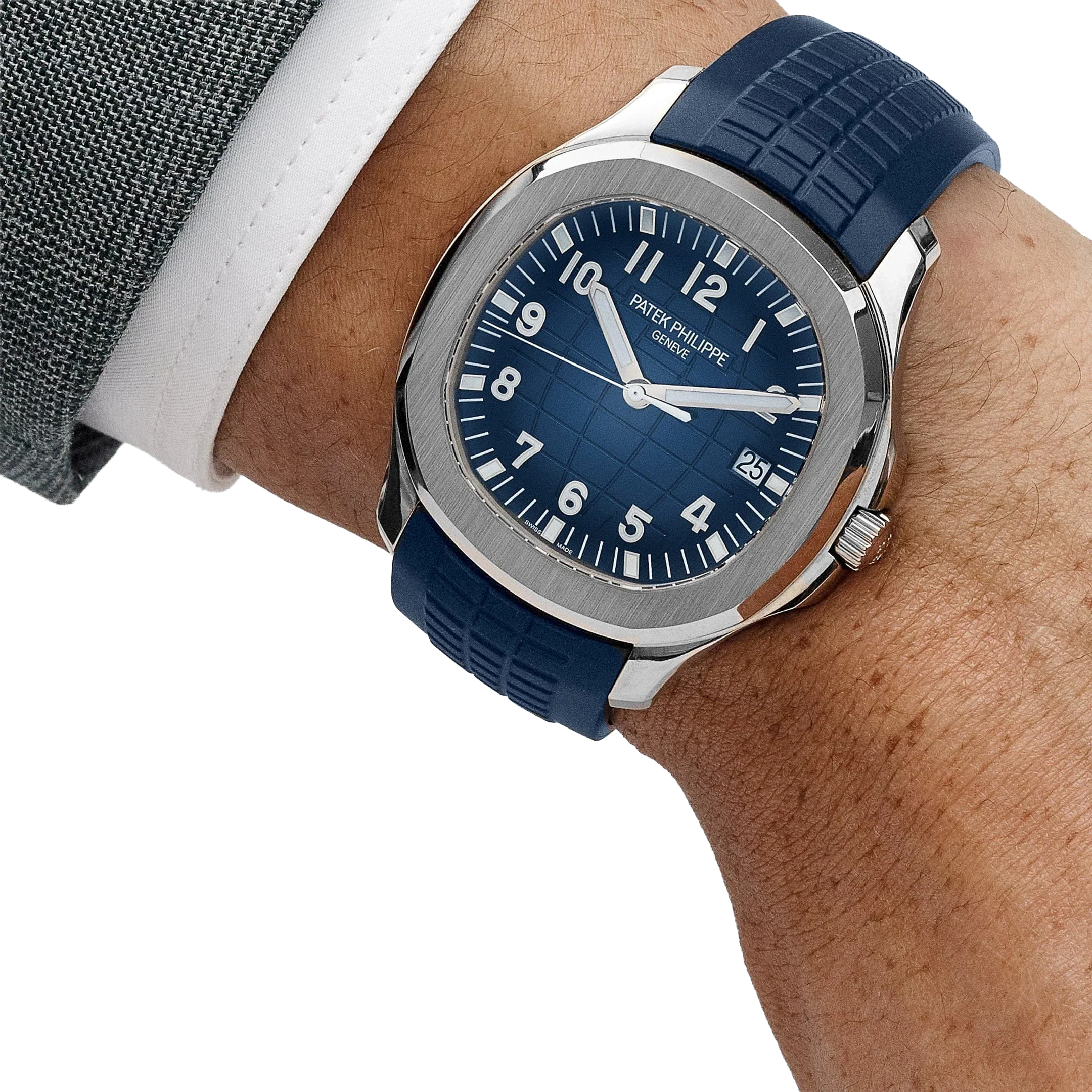 Aquanaut 42mm 5168G-001 White Gold Blue Dial