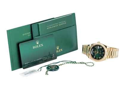 Day-Date 228238 Green Smoke Dial 40mm