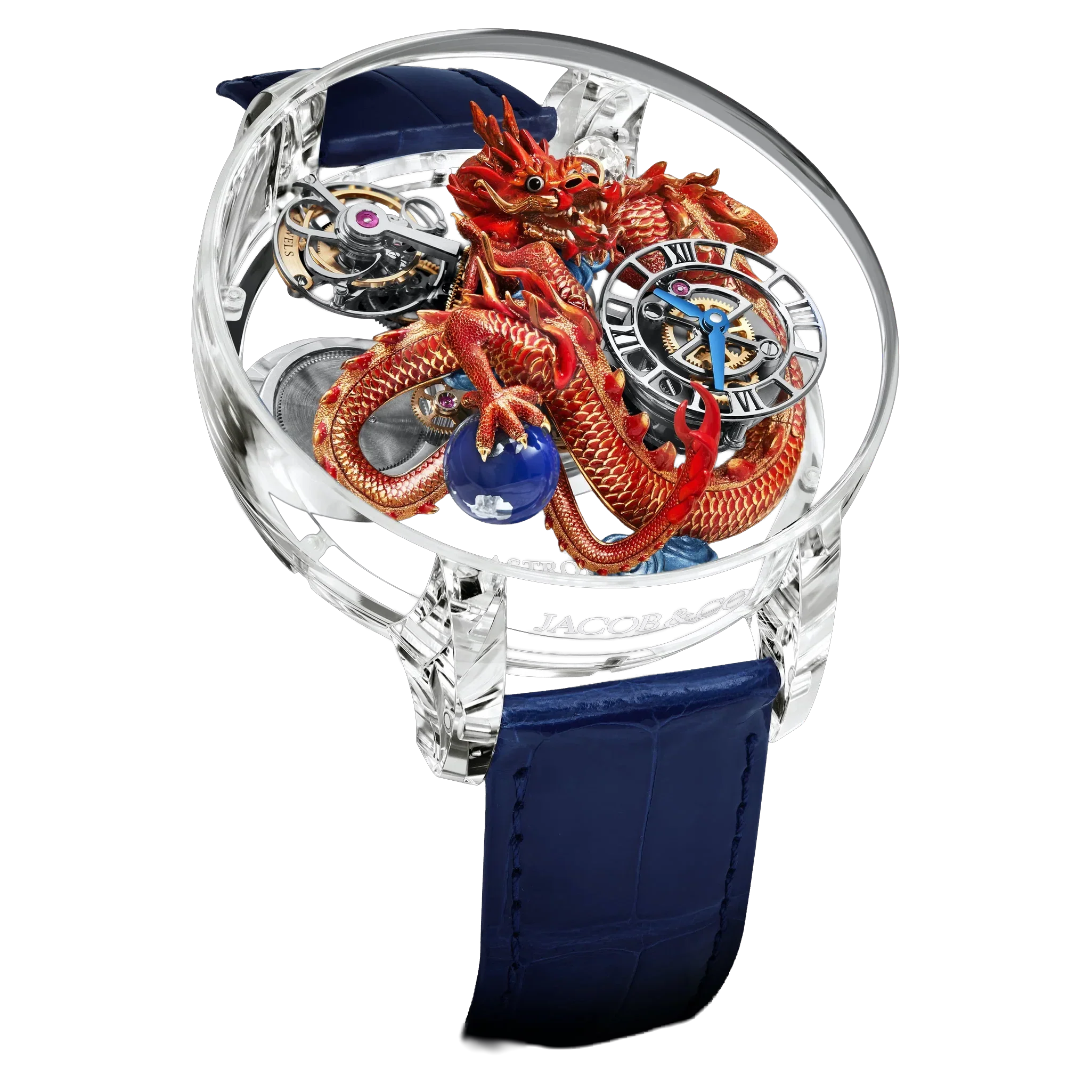 Astronomia Flawless Imperial Dragon 50mm Sapphire Manual Winding AT125.80.DR.UA.B