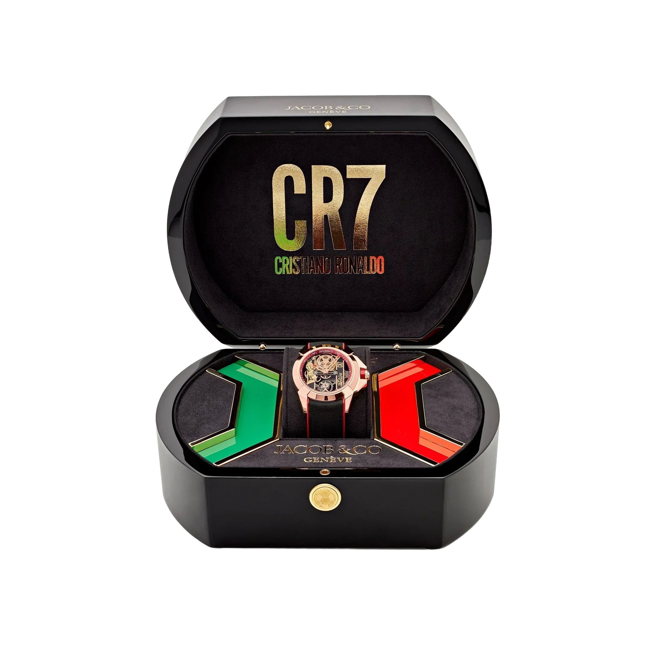 V2 CR7 Epic X Collection 44mm EX120.43.AE.AA.A Flight of CR7 Rose Gold Limited Edition