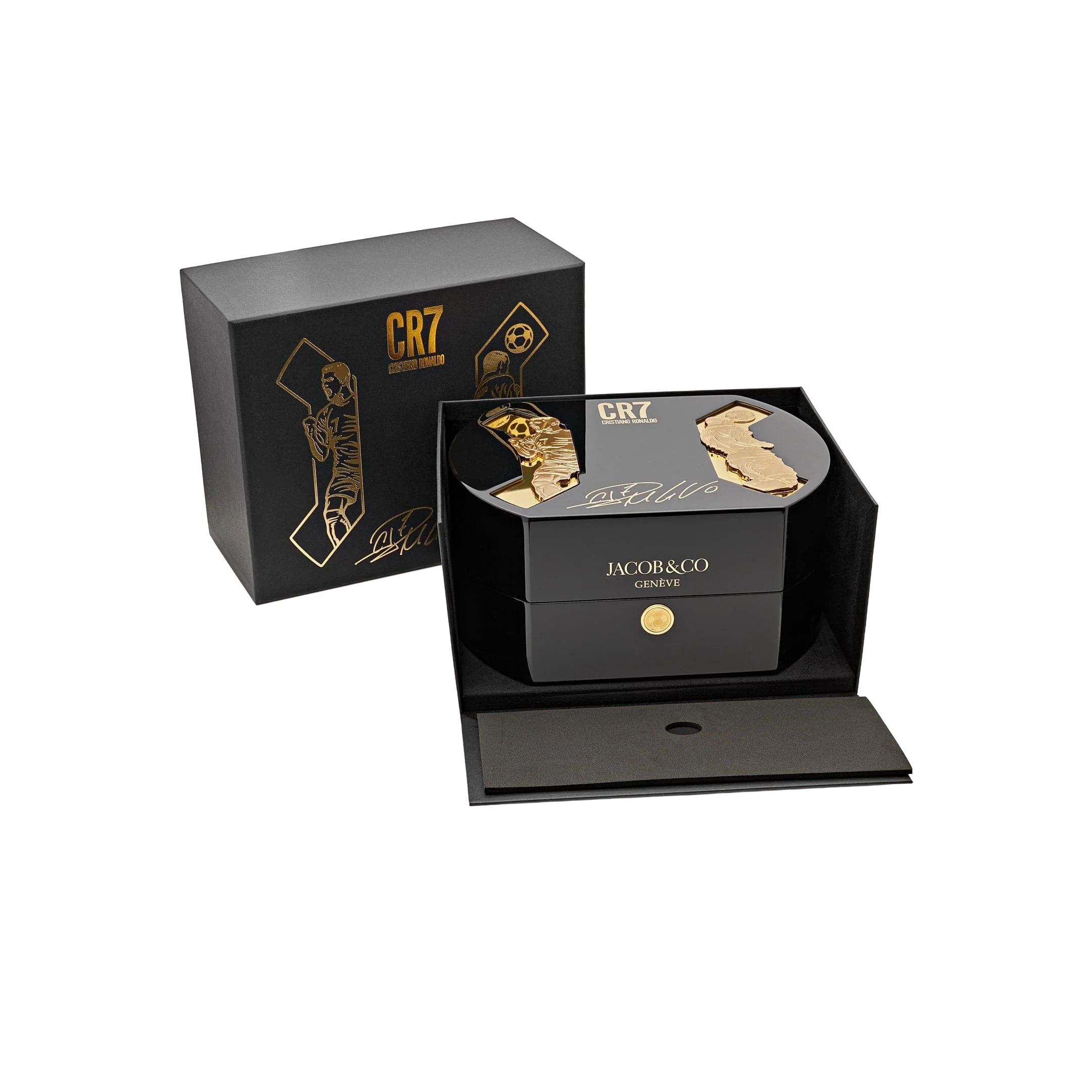 V2 CR7 Epic X Collection 44mm EX120.43.AE.AA.A Flight of CR7 Rose Gold Limited Edition