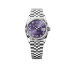 Datejust 36mm Steel and White Gold Purple VI & IX 126234