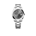 Datejust Oyster 41 mm Oystersteel Grey Dial 126300-0007