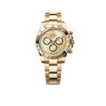 Daytona 40mm Yellow Gold Golden Dial Champagne m126508-0005