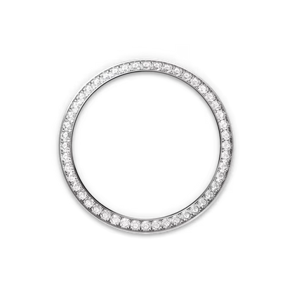 Day-Date 40mm Silver Dial 18 kt White Gold Diamonds 228349RBR-0001