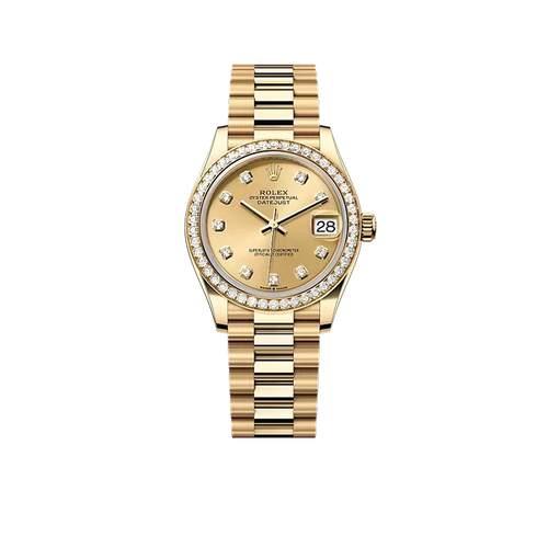 Datejust Oyster 31 mm Yellow Gold and Diamonds 278288RBR-0005