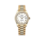 Datejust 31mm White Dial, 18kt Yellow Gold 278288