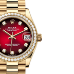 Datejust Oyster 31 mm Yellow Gold and Diamonds 278288RBR