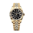 Sky-Dweller 42mm Oyster Yellow Gold 336938 Bright Black