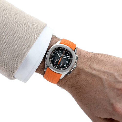 Aquanaut 42mm 5968A-001 Stainless Steel Black Dial