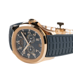 Aquanaut Luce 40mm 5261R-001 Annual Calendar Moon Phases Rose Gold Blue-Gray Dial