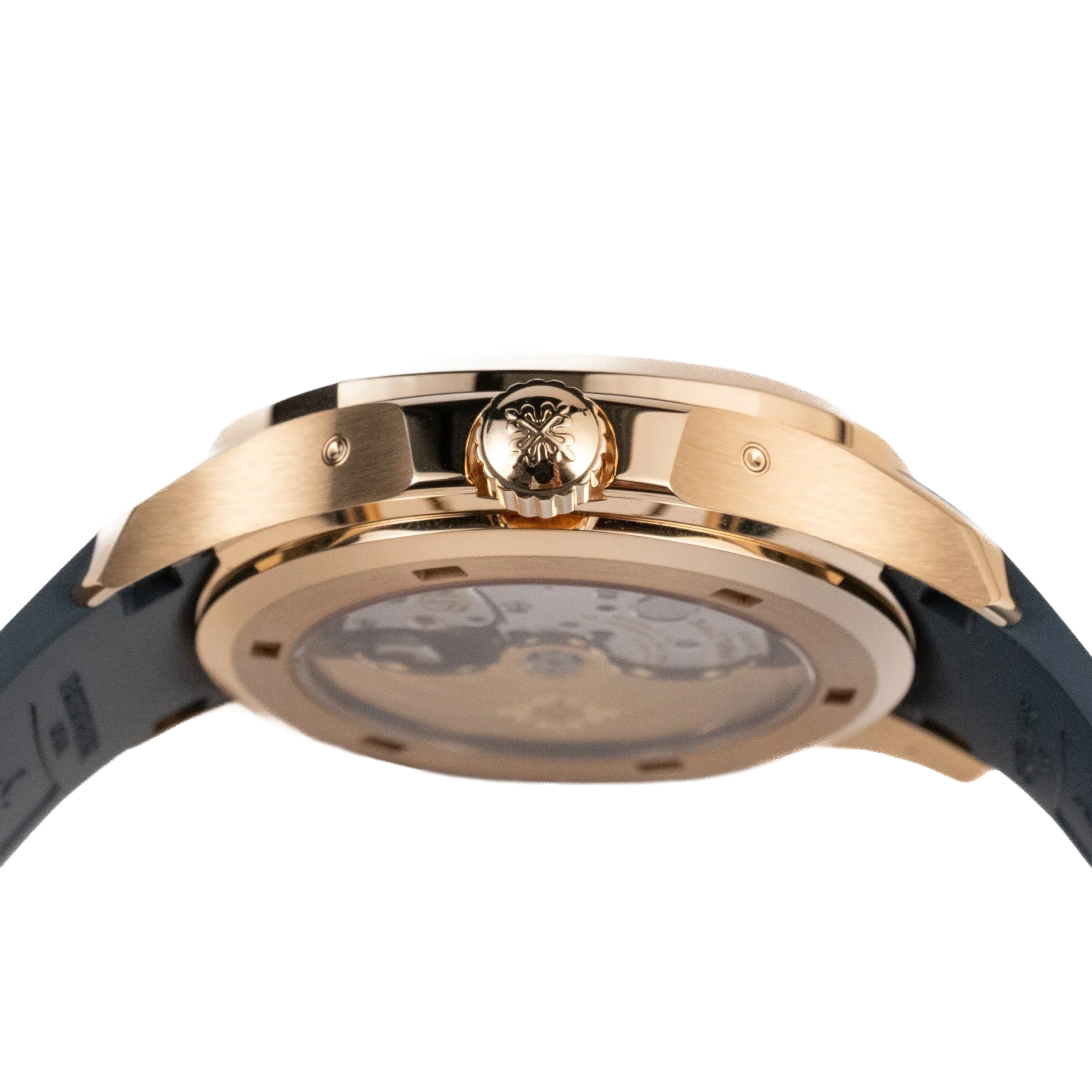 Aquanaut Luce 40mm 5261R-001 Annual Calendar Moon Phases Rose Gold Blue-Gray Dial