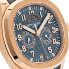 Aquanaut Luce 40mm 5261R-001 Annual Calendar Moon Phases Rose Gold Blue-Gray Dial