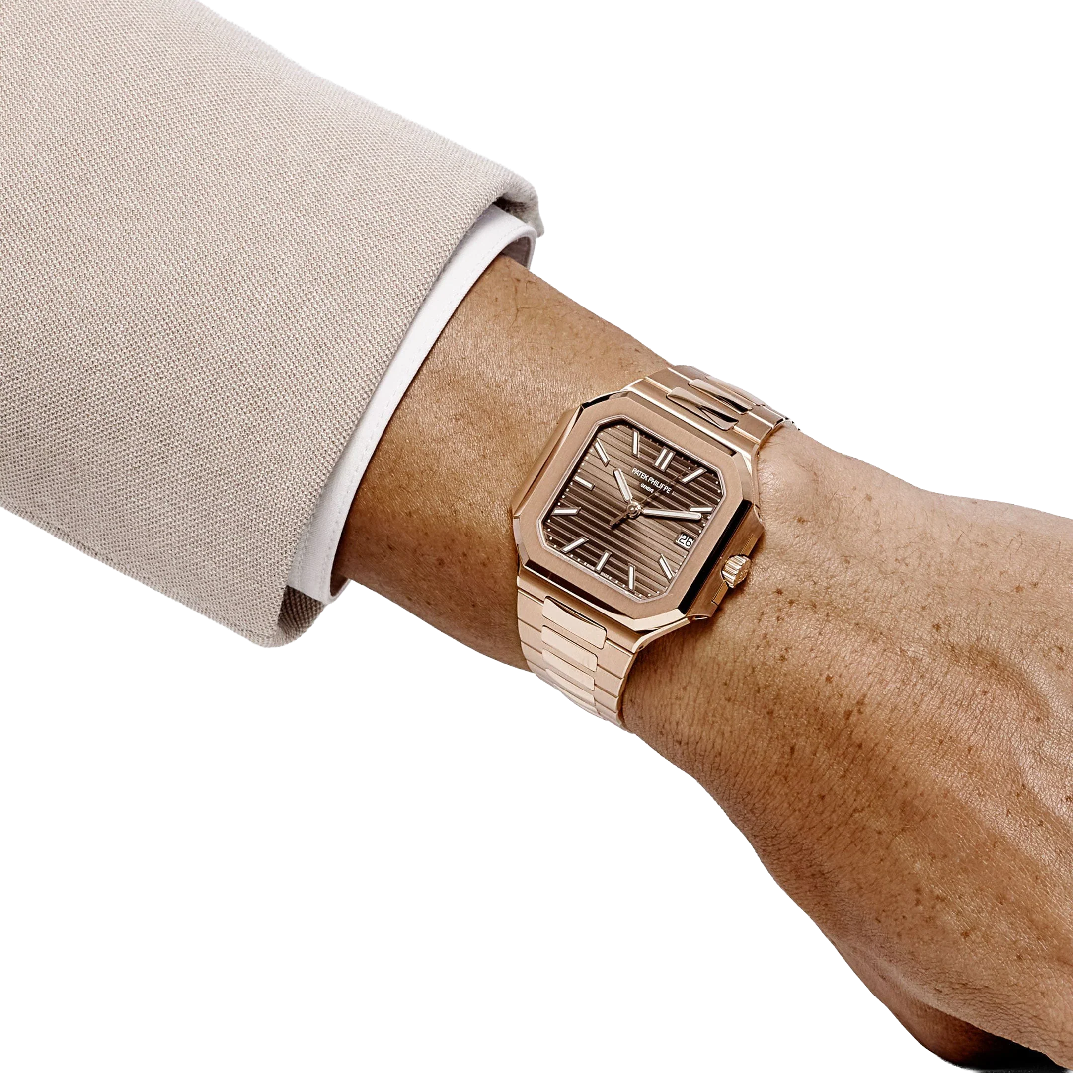 Cubitus 40mm 7128/1R-001 Rose Gold Brown Dial