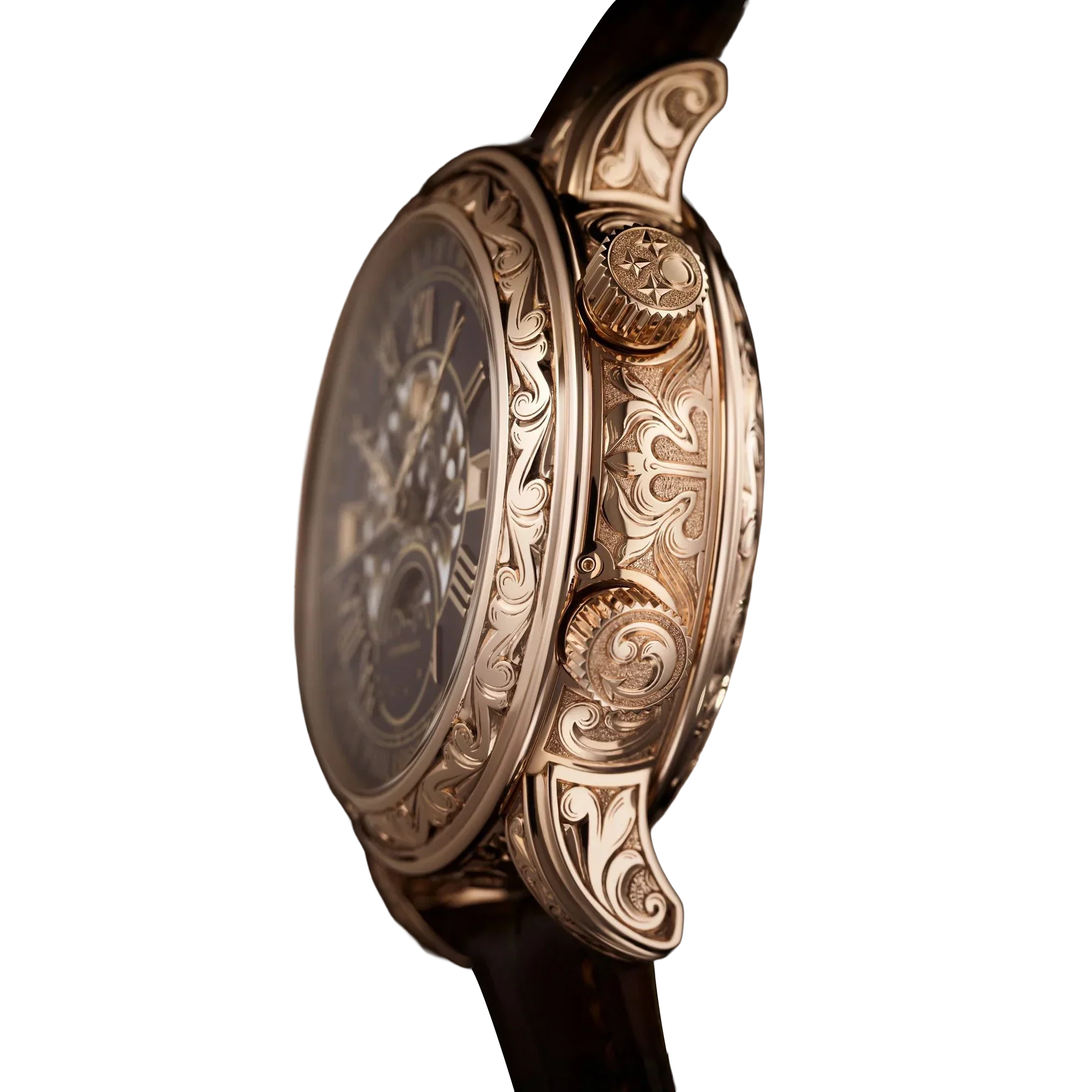 Grand Complications 44mm 6002R-001 Skymoon Tourbillon Rose Gold