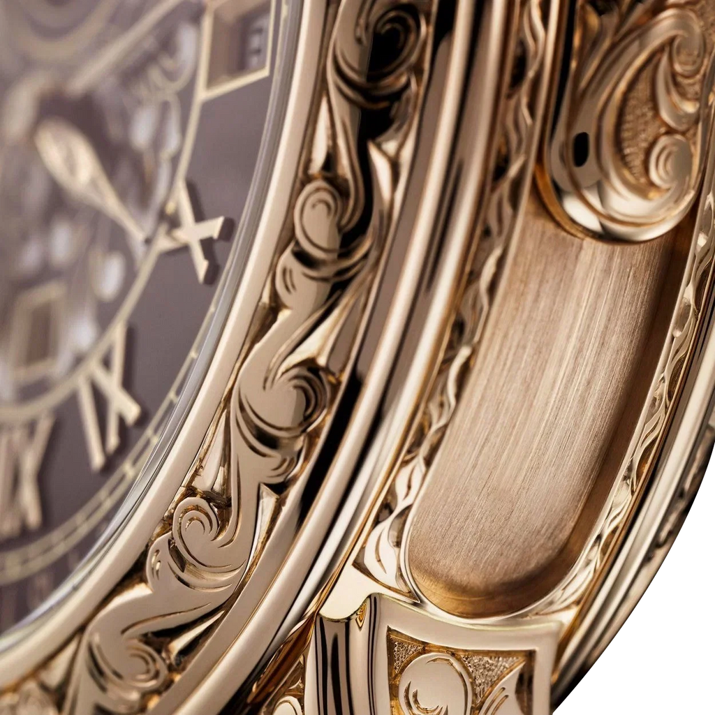 Grand Complications 44mm 6002R-001 Skymoon Tourbillon Rose Gold