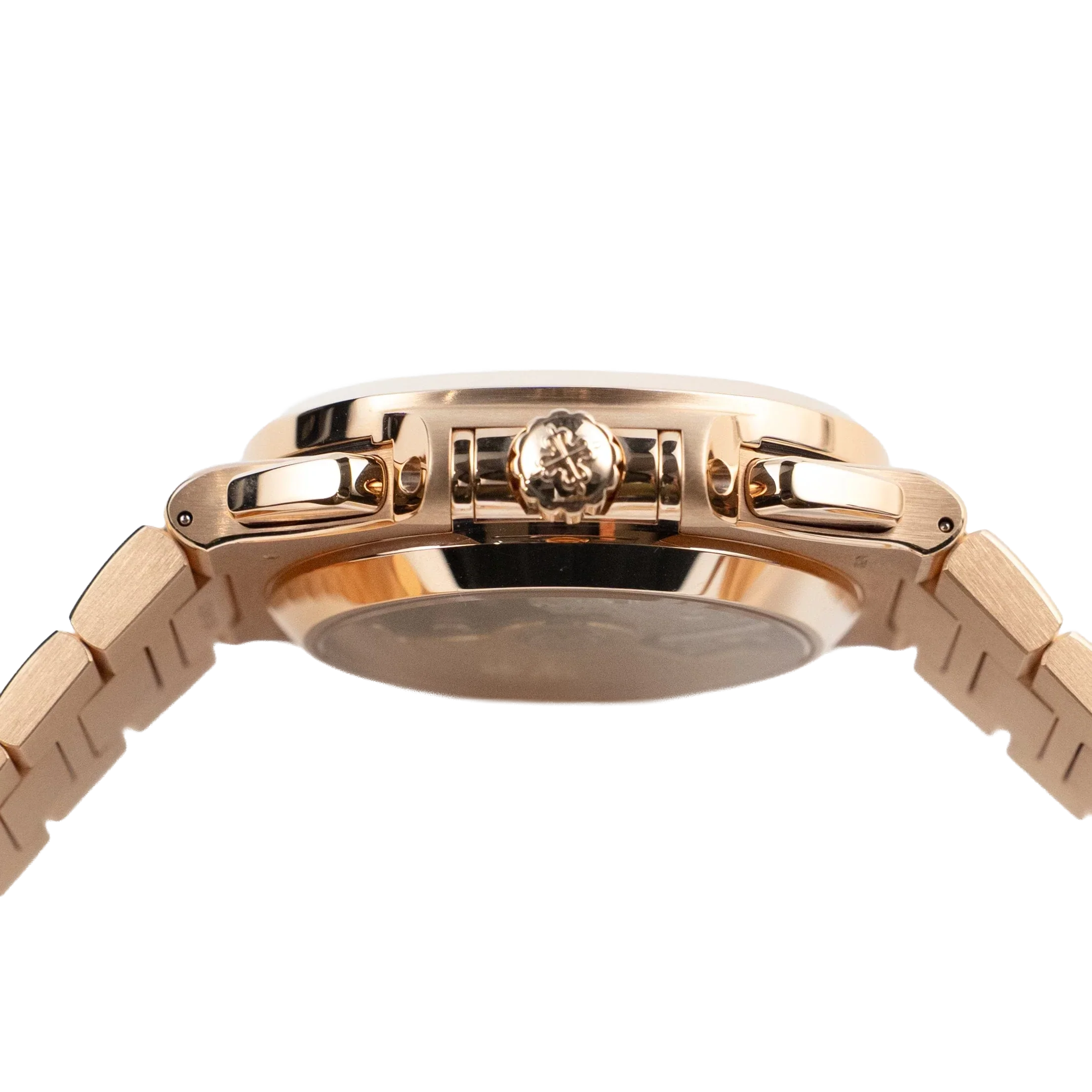 Nautilus 40mm 5980/1R-001 Chronograph Date Rose Gold Black Dial