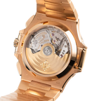 Nautilus 40mm 5980/1R-001 Chronograph Date Rose Gold Black Dial