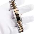 Datejust 41mm Stainless Steel Yellow Gold Black Diamond Dial Jubilee 126333-006
