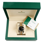 Datejust 41mm Stainless Steel Yellow Gold Black Diamond Dial Jubilee 126333-006