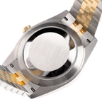 Datejust 41mm Stainless Steel Yellow Gold Black Diamond Dial Jubilee 126333-006