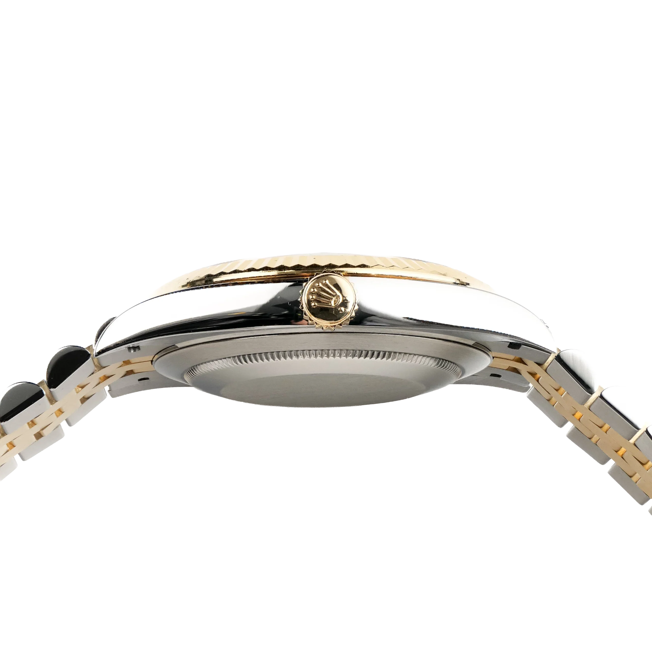 Datejust 41mm Stainless Steel Yellow Gold Black Diamond Dial Jubilee 126333-006