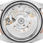 Datejust 41 Steel Everose Gold Sundust Diamond Dial Mens Watch 126331