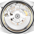 Datejust 41mm Steel White Gold Fluted Motif Dial Mens Watch 126334