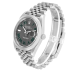 Datejust 41mm Wimbledon Dial Steel Mens Watch 126300