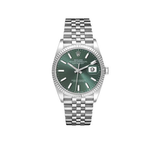Datejust 36mm Stainless Steel Mint Green Dial Jubilee 126234