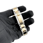 Daytona 40mm Yellow Gold Stainless Steel Black Dial 116503