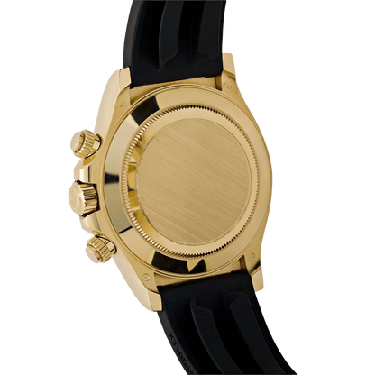 Daytona 40mm Yellow Gold Black Diamond Dial 116518LN
