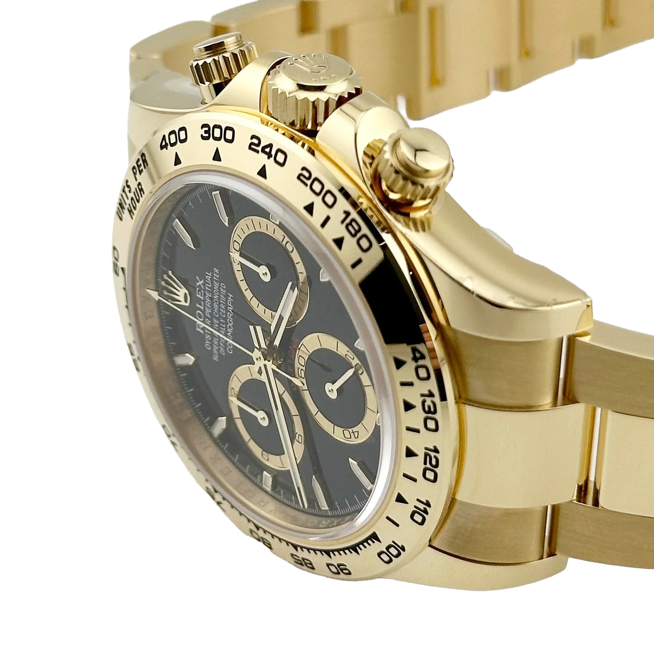 Daytona 40mm Yellow Gold Black Dial 126508  (2025)
