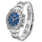 Daytona Blue Dial 40mmWhite Gold Chronograph Mens Watch 116509