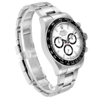 Daytona 40mm Stainless Steel White Panda Dial 126500