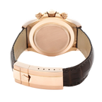 Daytona 40mm Rose Gold Chocolate Dial Mens Watch 116515