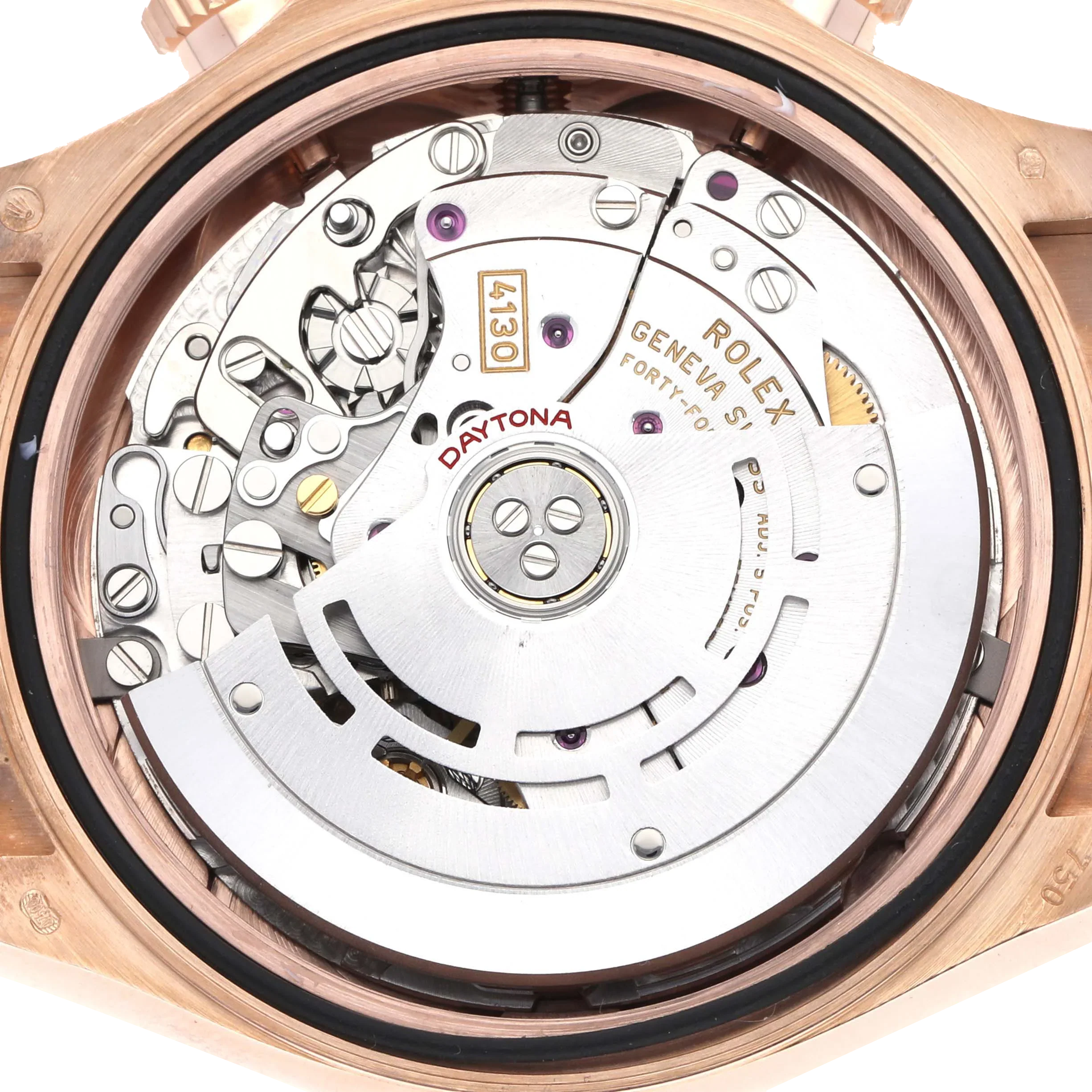 Daytona 40mm Rose Gold Chocolate Dial Mens Watch 116515