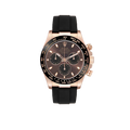 Daytona 40mm Rose Gold Oysterflex Chocolate Dial Mens Watch 116515
