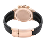 Daytona 40mm Rose Gold Oysterflex Chocolate Dial Mens Watch 116515