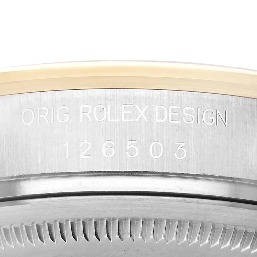 Daytona Steel Yellow Gold Champagne Dial Mens Watch 126503
