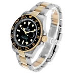 GMT Master II 40mm Steel Yellow Gold Mens Watch 116713