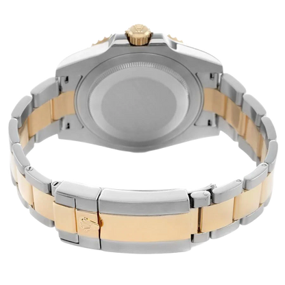 GMT Master II 40mm Steel Yellow Gold Mens Watch 116713
