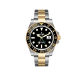 GMT Master II 40mm Steel Yellow Gold Mens Watch 116713