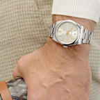 Oyster Perpetual 41mm Stainless Steel Silver Dial Men Watch 134300-0001 New 2025