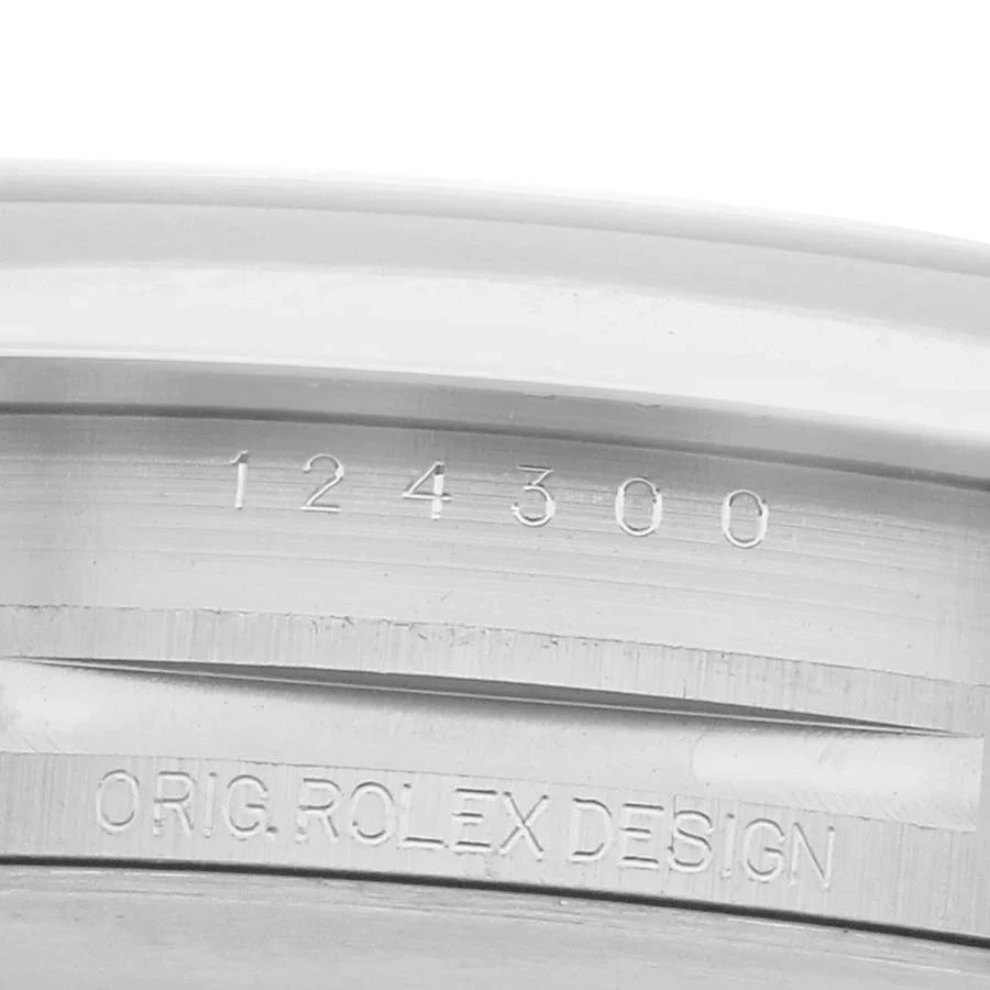 Oyster Perpetual 41mm Celebration Dial Steel Mens Watch 124300