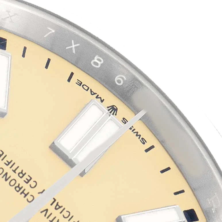 Oyster Perpetual 41mm Steel Beige Dial Mens Watch 134300