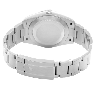 Oyster Perpetual 41mm Steel Silver Dial Mens Watch 124300