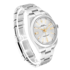 Oyster Perpetual 41mm Steel Silver Dial Mens Watch 124300