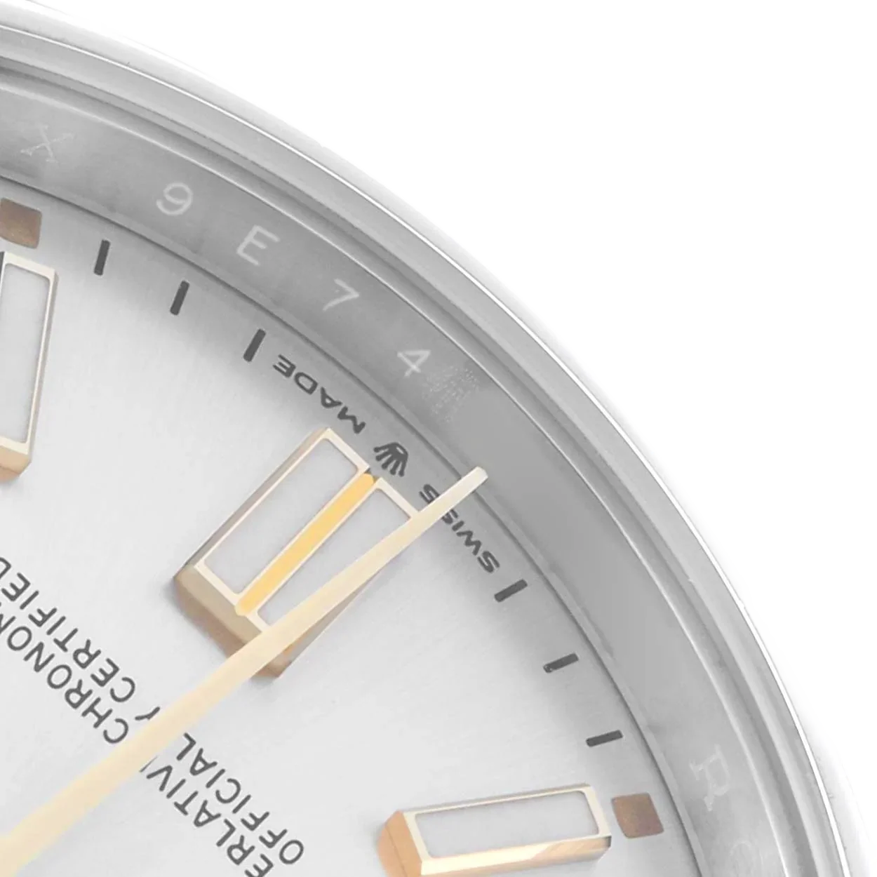 Oyster Perpetual 41mm Steel Silver Dial Mens Watch 124300