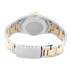 Oyster Perpetual 34mm Steel Yellow Gold Slate Dial Mens Watch 14203